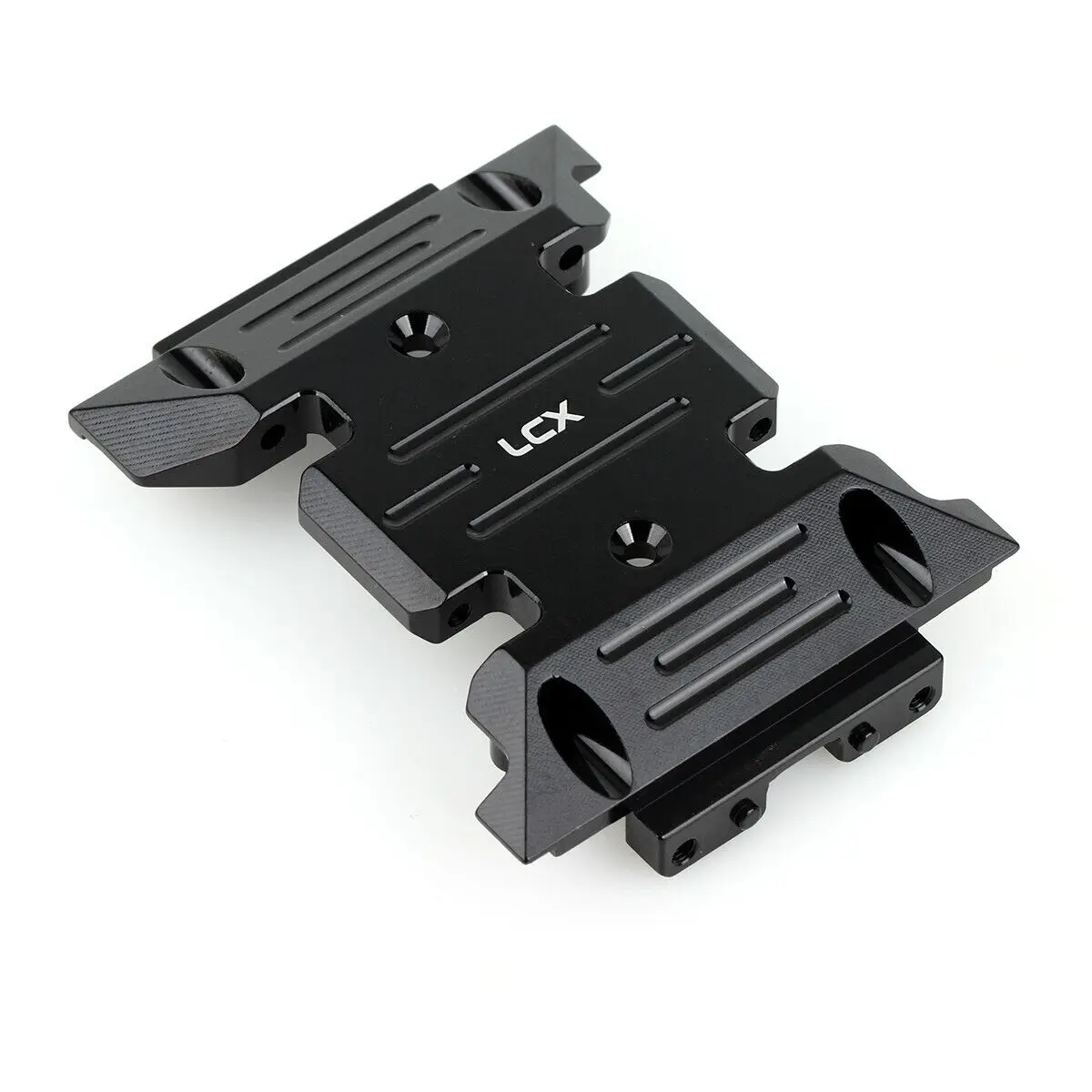 

LCX Racing 1/10 RC Crawler Aluminum Center Skid Plate Transmission Mount for Axial SCX10 III Upgrades Parts Accessories