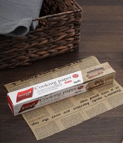 Retro Engelse Krant Food Grade Vet Papier Brood Sandwich Burger Frietjes Wrappers Koekje Voedsel Accessoires voor Bakken Keuken