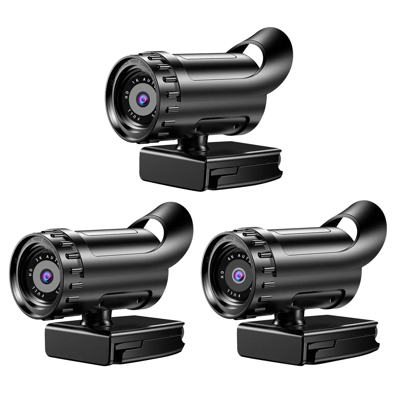 

USB Webcam Rotatable Auto Focus for Online Teaching Conferencing Laptop