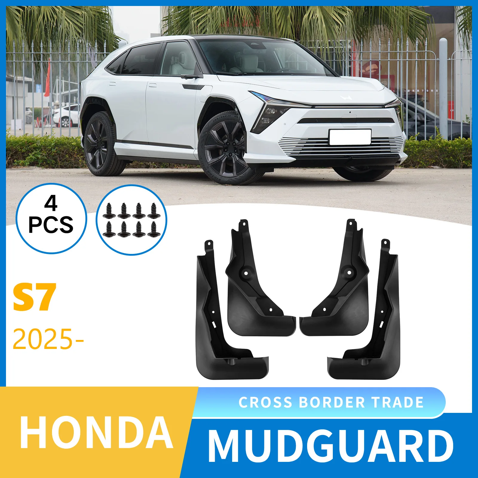 

Mudguard is suitable for Honda S7 2025 car tire mudguard, splash proof mudguard