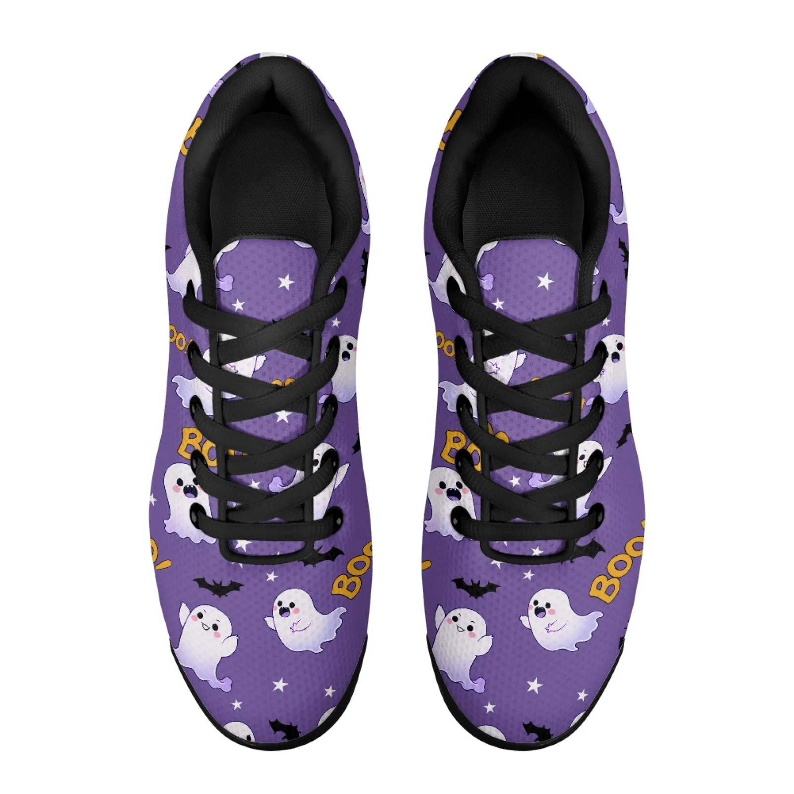 PENSTROLL Ghost Bat Fashion Walking Lace Up Sneakers for Men Casual Running, Comfort Non Slip Running Shoes