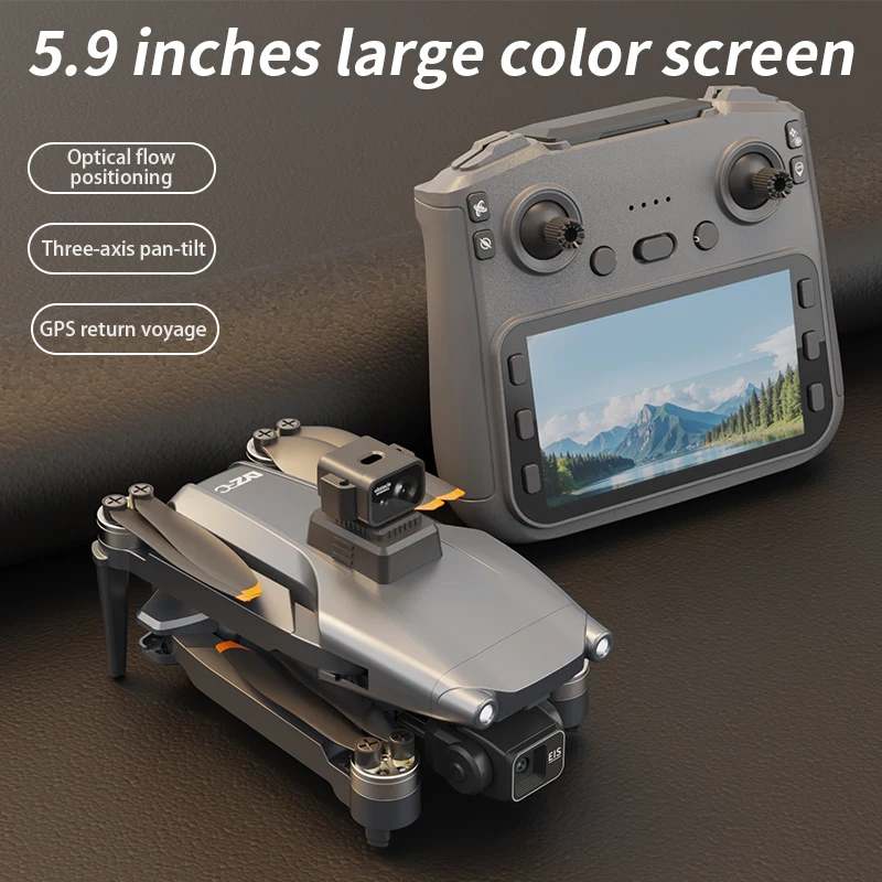 

L600 PRO MAX GPS Drone Professional 8K Camera Aerial 3-Axis Gimbal FPV Brush Avoiding Obstacle with Large Screen Control RC Dron