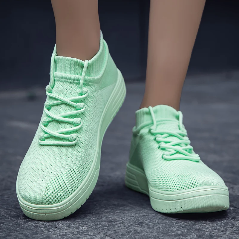 

Women's Casual Flats Air Mesh Breathable Trainers Ladies Shoes Female Sneakers Women Basket Tenis Feminino