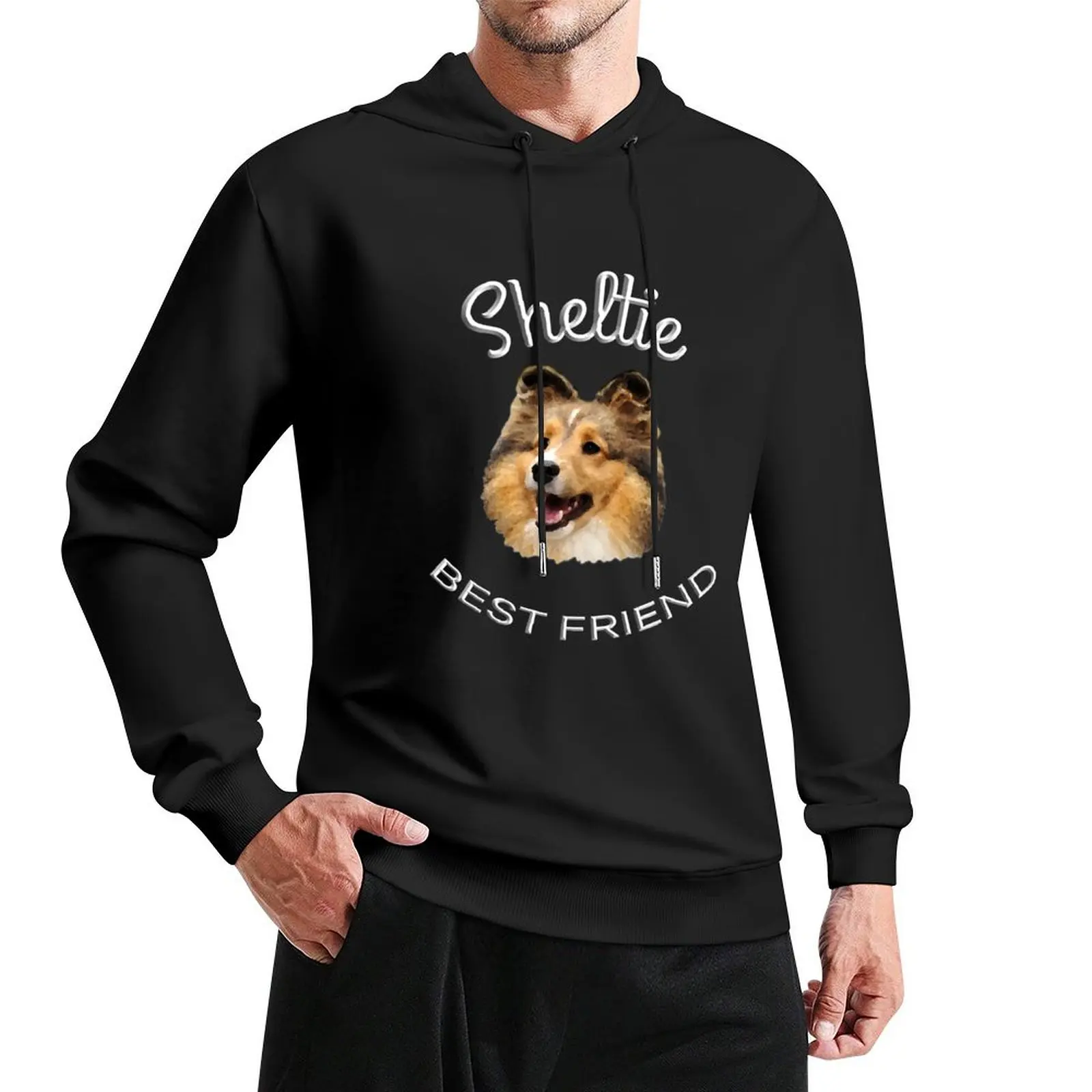 Sheltie Dog Best Friend, Sheltie Best Friend Pullover Hoodie men's coat blouse man hoodie