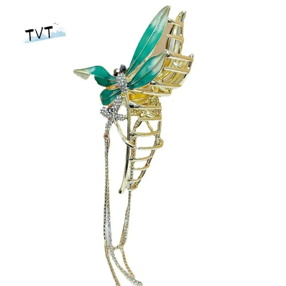 

Headdress Ponytail Holder Shark Clip Headwear Women Dragonfly Hair Claw Women Crab Clip Hair Accessories Korean Style Hair Clip