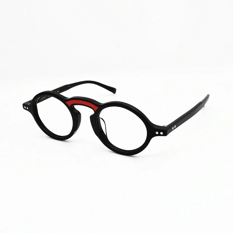 

Retro Oval Vintage Acetate Eyeglasses Frame Women Handmade Eyeglasses Myopia Frame Eyeglasses Frames for Men