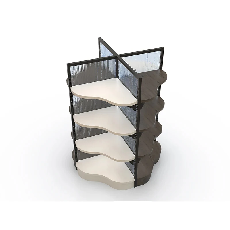 custom.Retail 4 Tier Round Display Rack