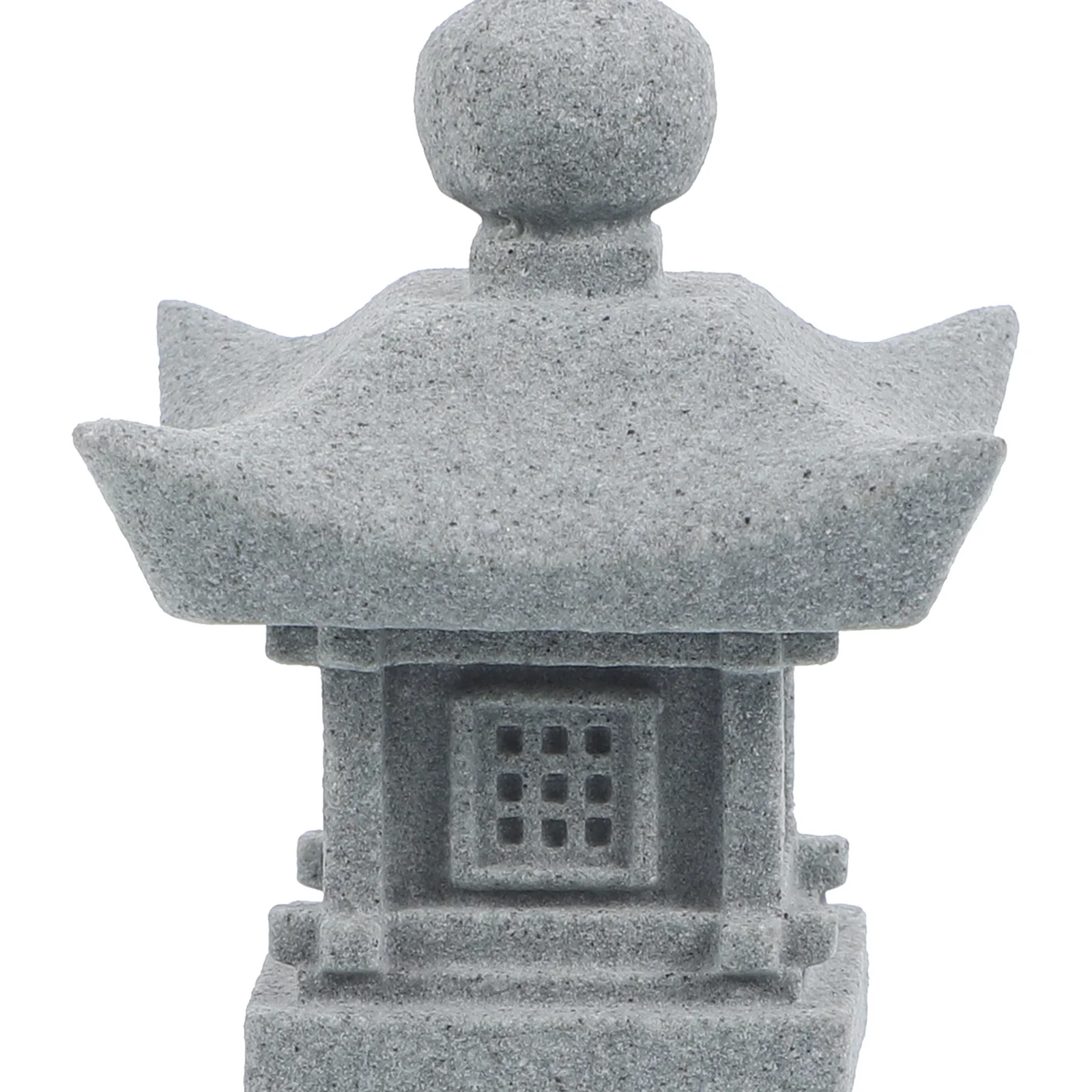 

Japanese Pagoda Lantern Mini Statue Durable Micro Landscape Garden Ornament Zen Tabletop Pavilion Decoration Mini Pagoda Statue
