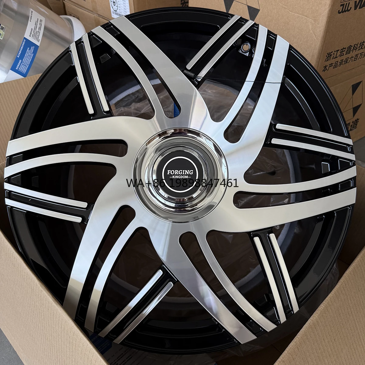 

High Quality 6061-T6 Aluminum Alloy Wheels 20 21 22 23 24 25 Pulgadas 5*112 5*114.3 5*120 New Forged