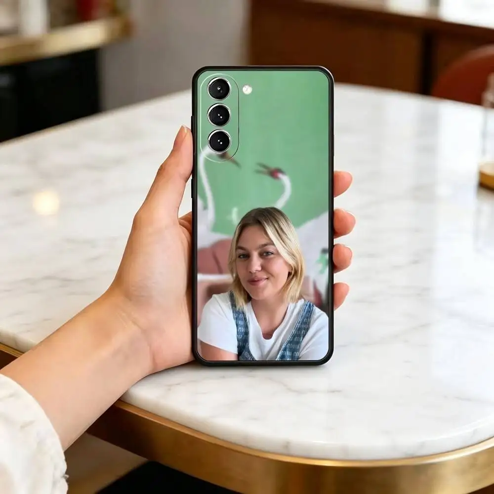 Louane Emera-A Je vole Phone Case For Samsung Galaxy A73,A72,A71,A70,A53,A52,A51,Others Soft Black Cover