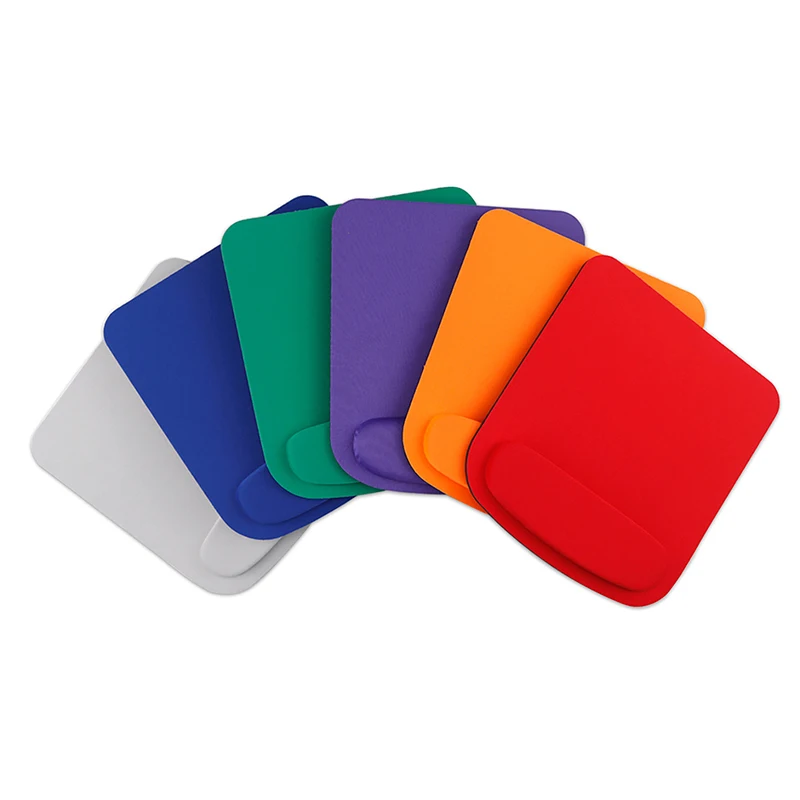 Comfortable EVA Wrist Rest Mouse Pad Thick Sponge Solid Color Non Slip Ergonomic Mouse Mat Office Accessories Desk Mouse Pad