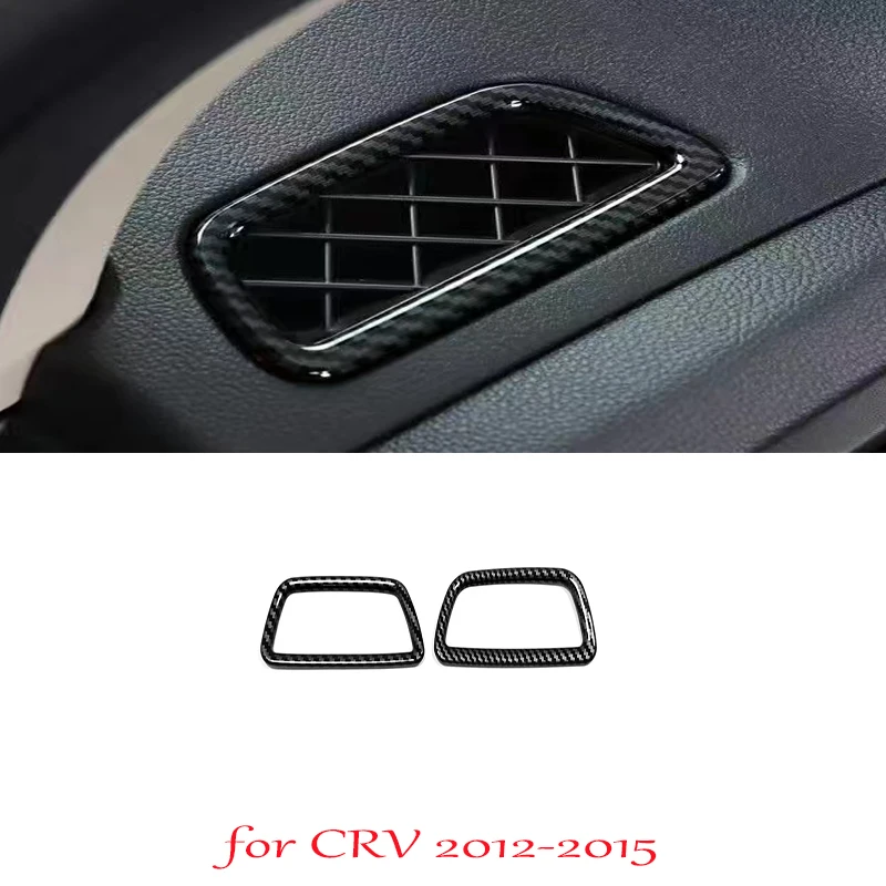 For Honda CRV CR-V 2012 2013 2014 2015 Abs Carbon Fiber Car Armrest Gear Shift Door Window Glass Lift Switch Panel Cover Trim