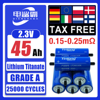 LTO 66160 100% Original YinLong NO TAX 2.3V 45Ah Lithium Titanate Battery 10C 12V 24V 48V Electric Boat Solar Speaker Car Power