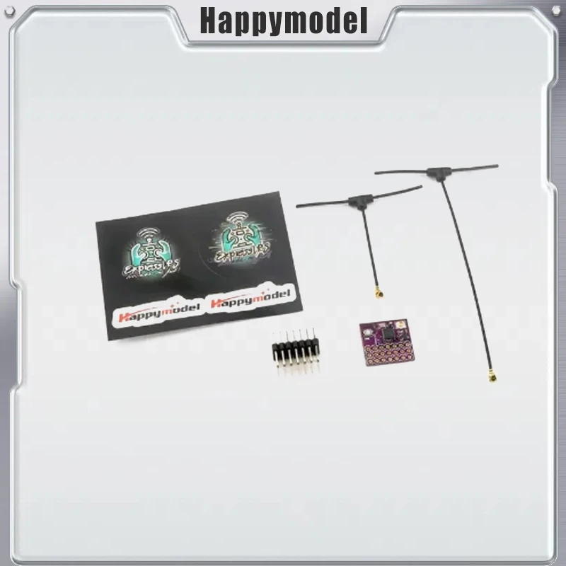 

Happymodel ExpressLRS ELRS EPW6 TCXO 2.4GHz PWM Signal 6 Channels Receiver Suitable for RC FPV Fixed-wing Quadcopter Drones DIY