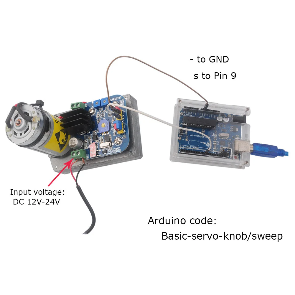 ASMC-05 Series 110kg/180kg RC Servo High Power High Torque 12V-24V Large Robotic Manipulator Servo Motor for RC Car Quadcopter