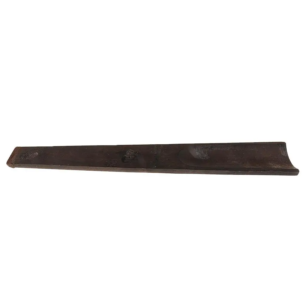 Solid Maple 4/4 Violin Neck Carved Scroll Ebony Fingerboard DIY Full Size Violin Parts for Music Practice