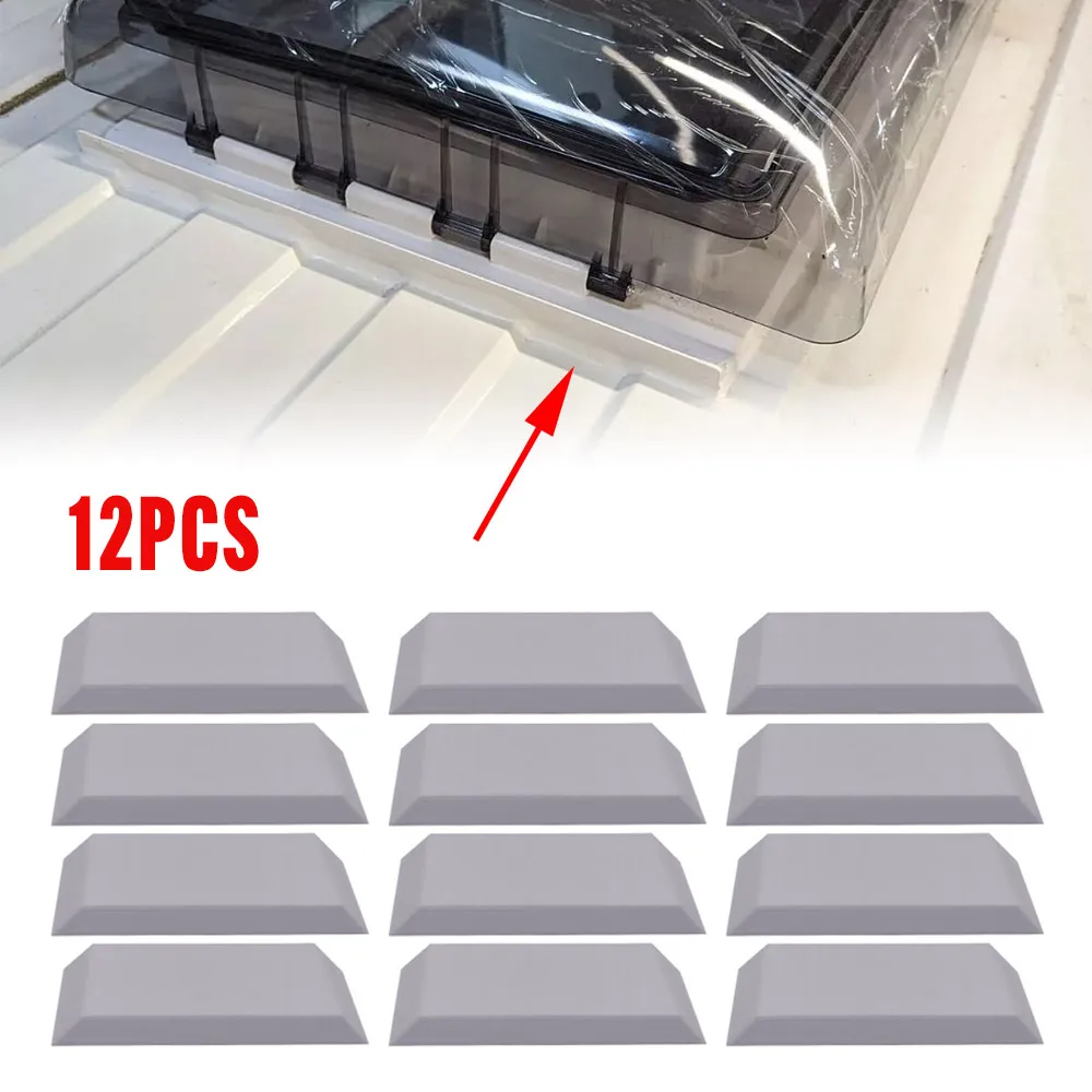 12Pcs Caravan Roof Vent Skylight Infill Profile For Fiat Ducato Citroen Relay Boxer Camper Van Maxxair RV Parts Accessories