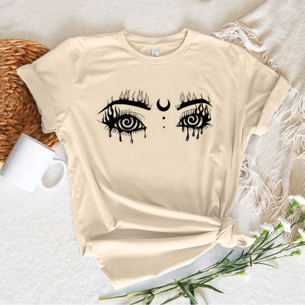 

Eye top women funny comic anime top girl funny manga Japanese clothing