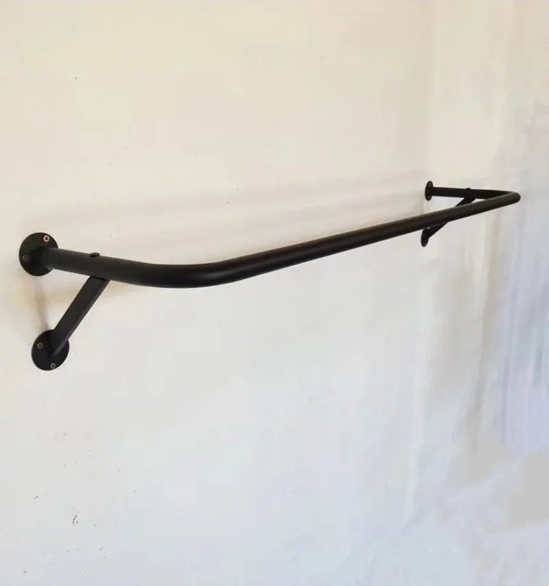 Coat Racks Living Room Furniture, Wall Mounted Multi‑Layer Clothes Pole, Wall Fixed Side Hanging Storage Organizer for Home  Use