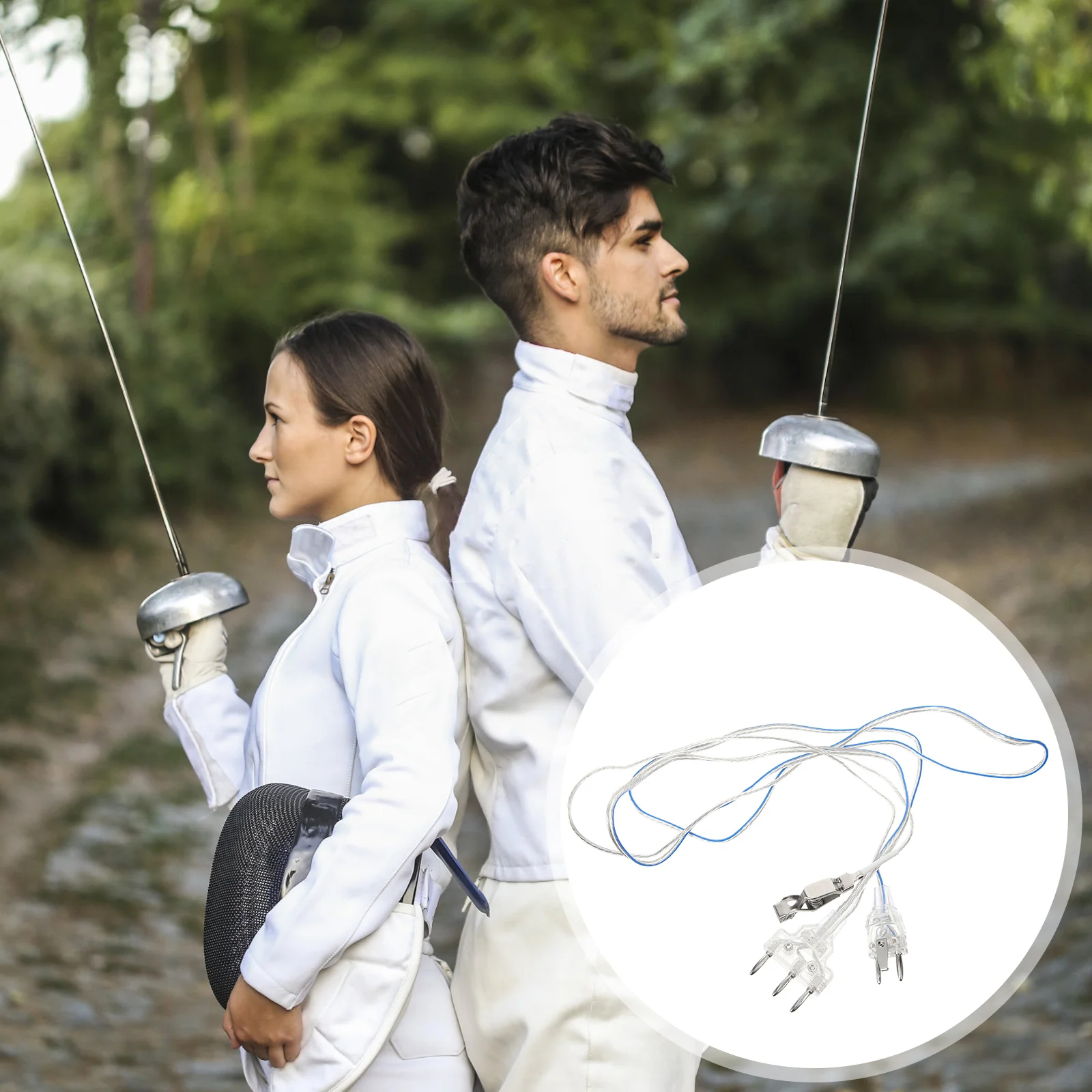 Cable Ties Foil Fence Fencing Mask Connector Convenient Cord Body Epee