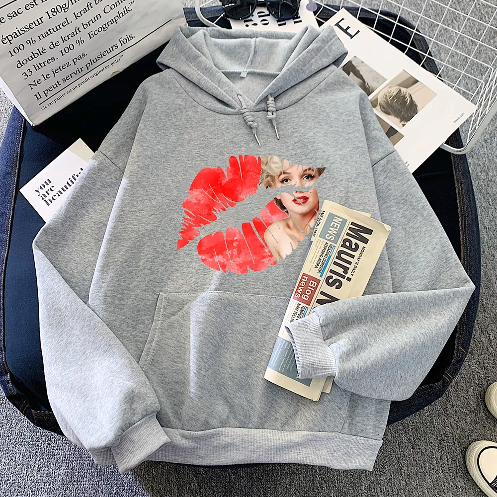 Sweats à capuche College Marilyn Monroe Jules, sweat-shirt Funko Pop Fashion, vêtements vintage, pulls mignons Moletom, automne, hiver