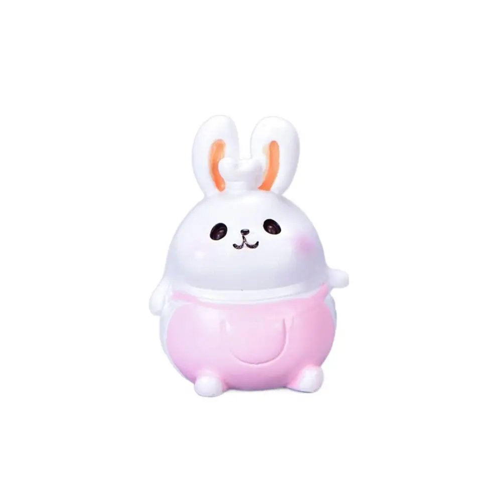 

Decorative Mini Rabbit Mooncake Figurines Cartoon Resin Mid-autumn Rabbit Figurines Cute Moon Cakes Ornament Mid-autumn Festival