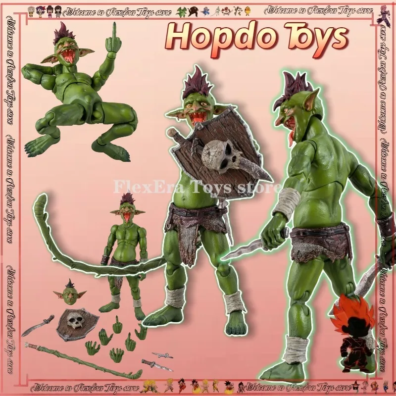 

Игрушка Hopdo Toys: Фигурка гоблина 14 см с прической мохавк, масштаб 1/12, аниме-модель, коллекционная игрушка, подарок