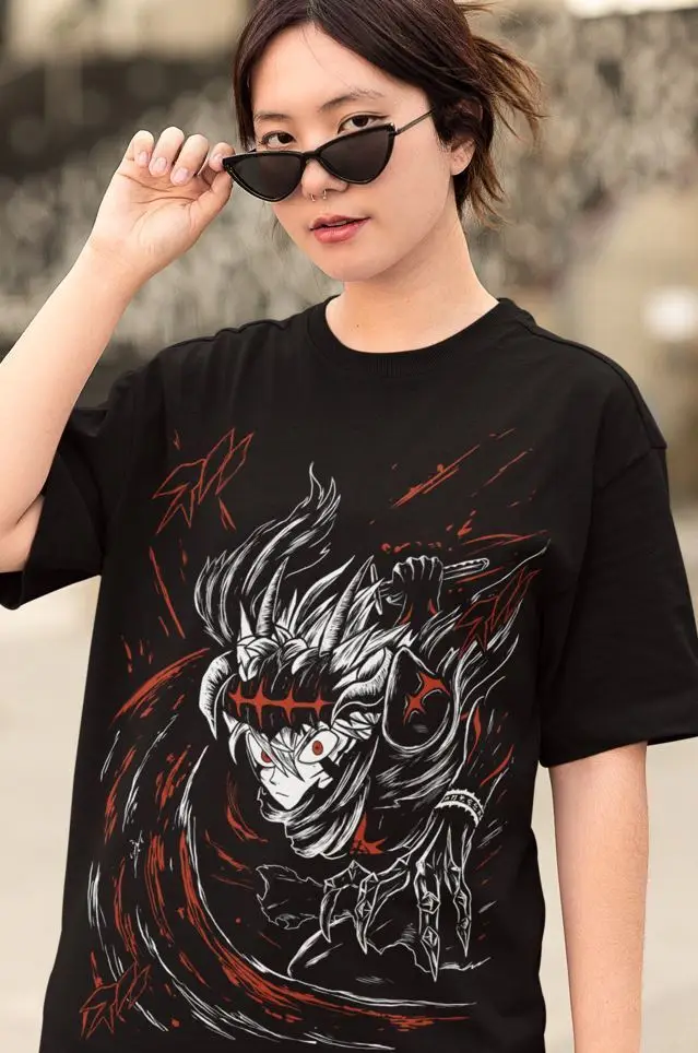 Black Clover Tshirt Asta Yami Sukehiro Yuno Tee Anime T-Shirt Luck Voltia Shirt