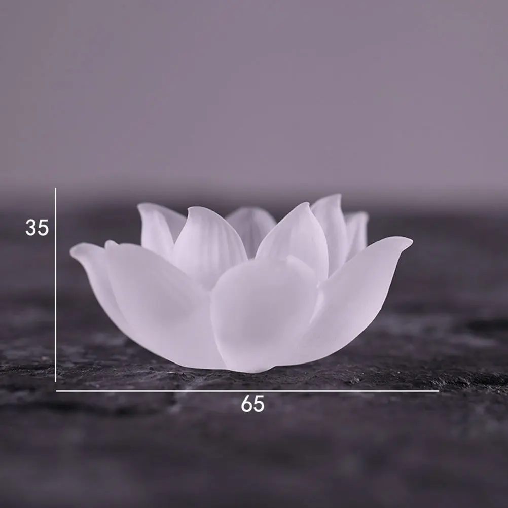 

1Pcs Lotus Ceramic Incense Burner Lotus Flower Design Aroma Therapy Decor for Yoga Meditation Relaxation Incense Holder