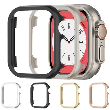 Metal Case for Apple Watch ultra 2 49mm 9 8 7 41mm 45mm Aluminium Alloy Bumper for iWatch 6 SE 40mm 44mm 38mm 42mm Frame Cover