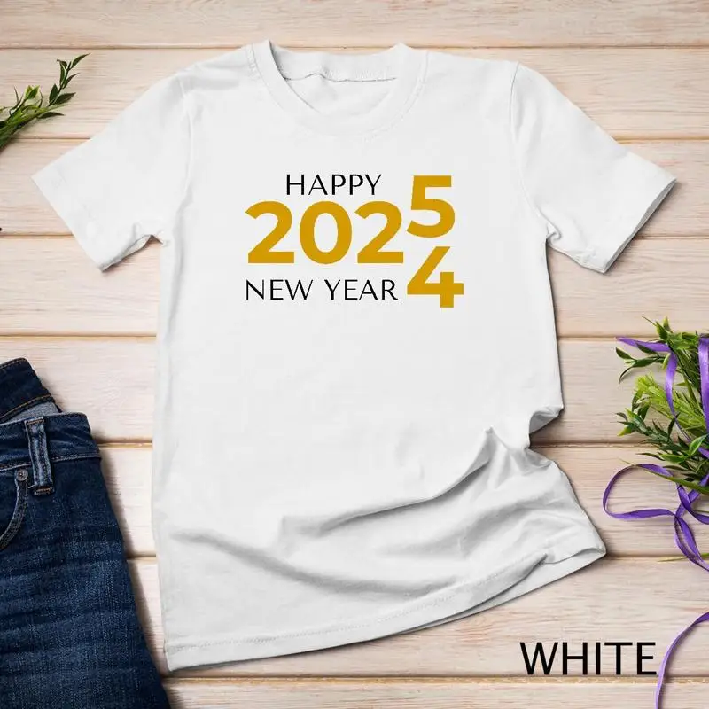 

Golden Vibes for 2025 Happy New Year Funny T shirt Unisex T shirt