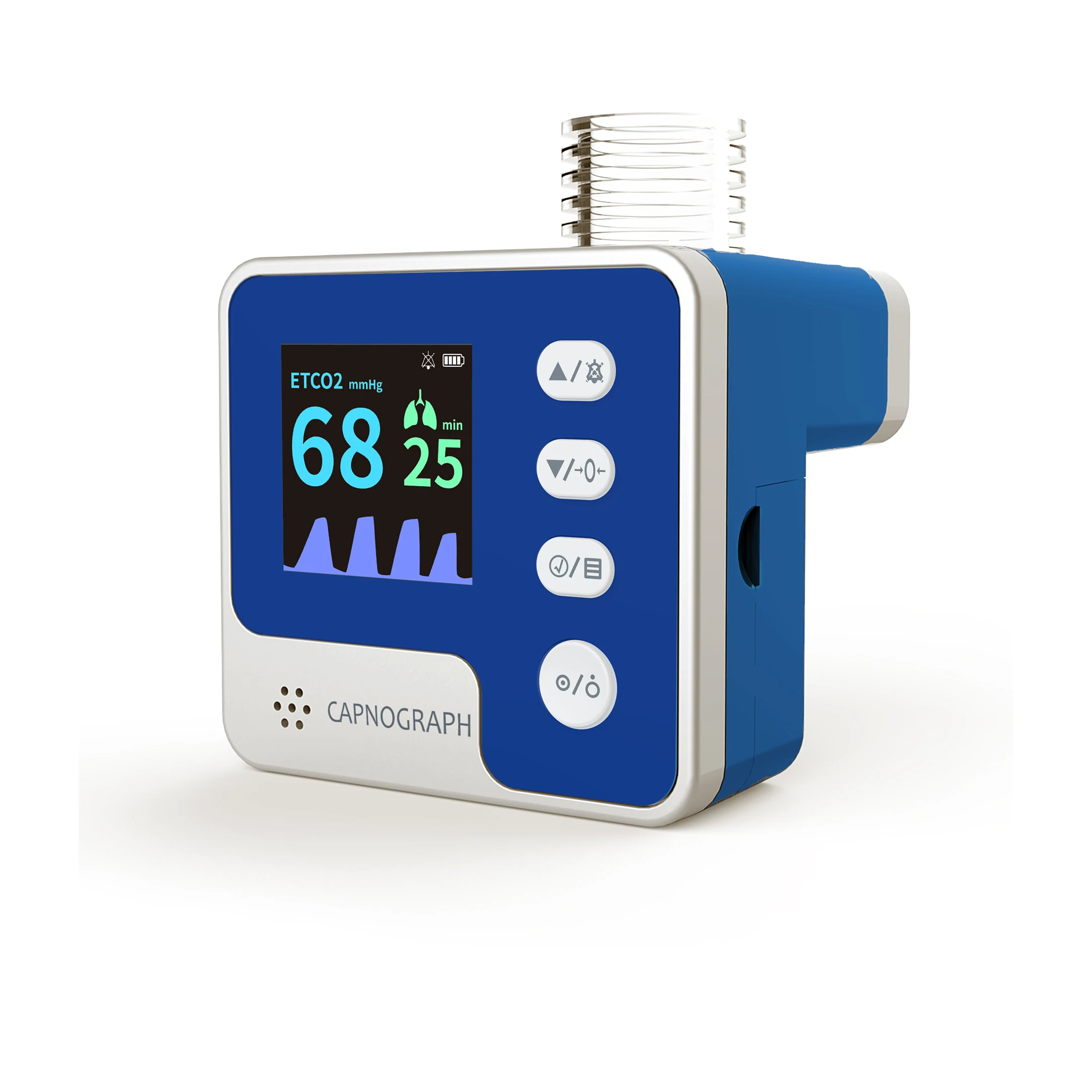 Portable Handheld Vet Real Time Capnography Device for Animal End Tidal Co2 Veterinary Capnograph Etco2 Monitor