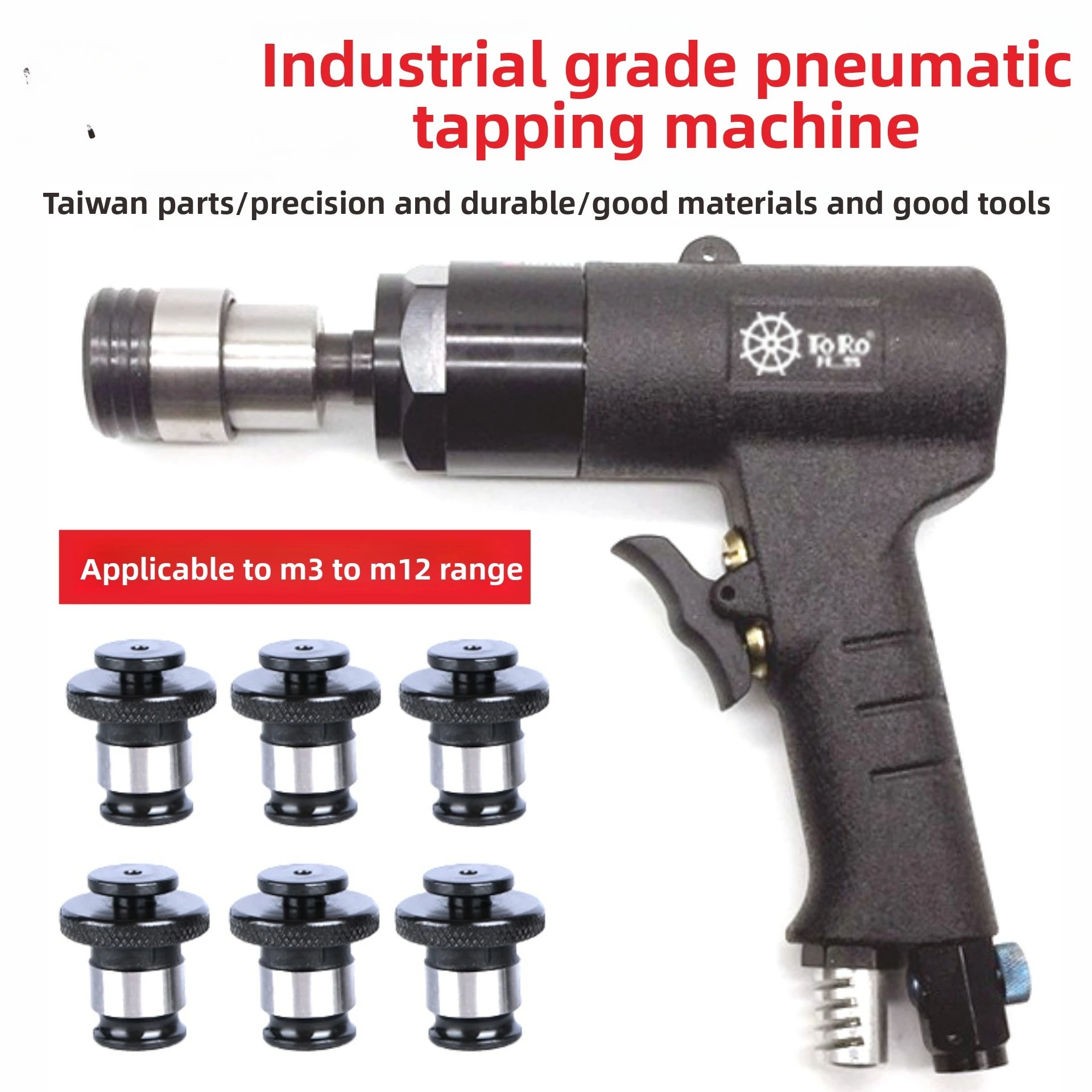 

Pneumatic Tapping Machine, Tapping Machine, Speed-regulating Gun, Small Pneumatic Hand, Gun Drill, Forward and Reverse Tools 627