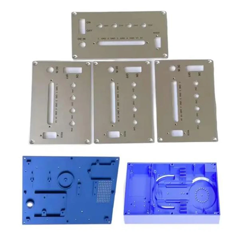 OEM Manufacturers Custom Cnc Finish Front Panel Aluminum Case Parts