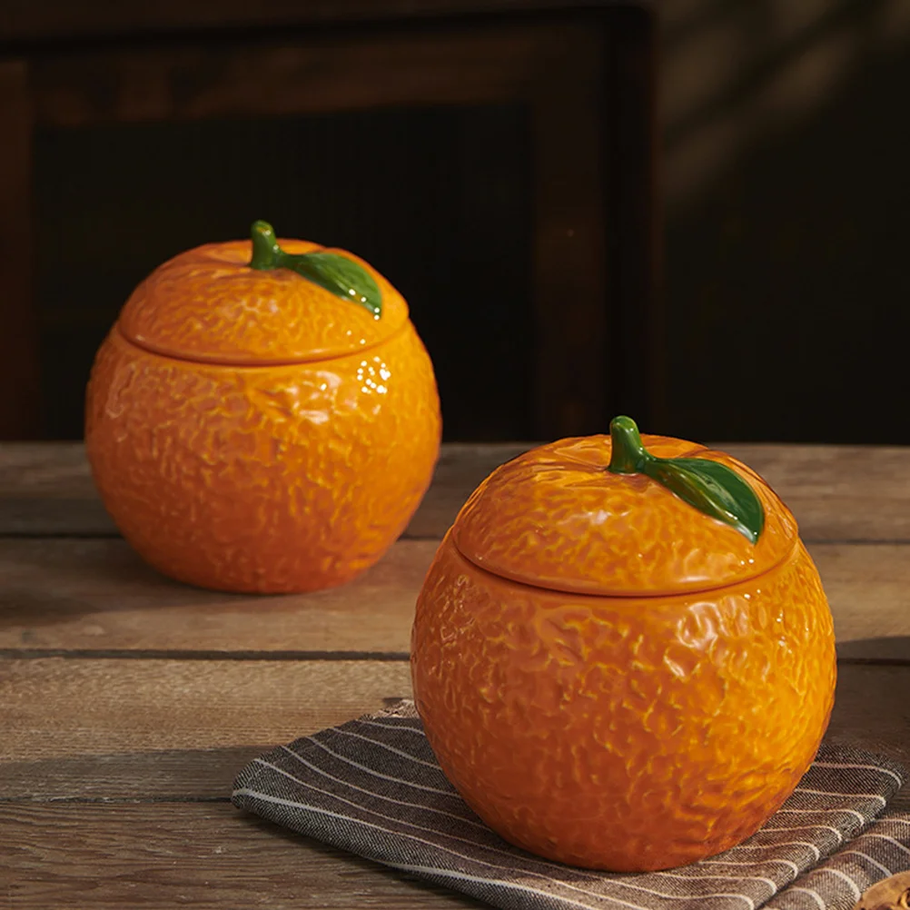 

Ceramic Jar Food Container Portable Candy Jar with Lid for Kitchen Ceramic Candy Holder