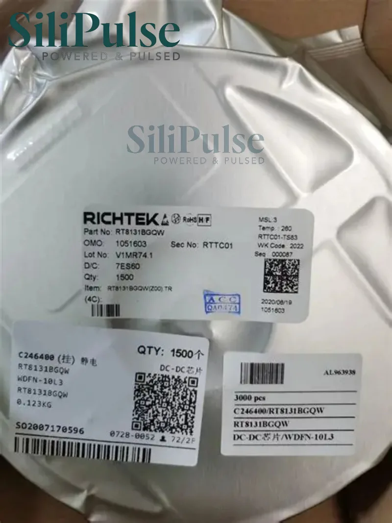 (20-100pcs) RT8231AGQW WQFN-20-EP(3x3) 100% Original In Stock DC-DC