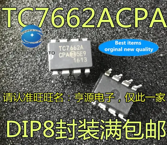 

10pcs 100% orginal new in stock TC7662 TC7662ACPA TC7662CPA TC7662EPA Converter chip DIP8