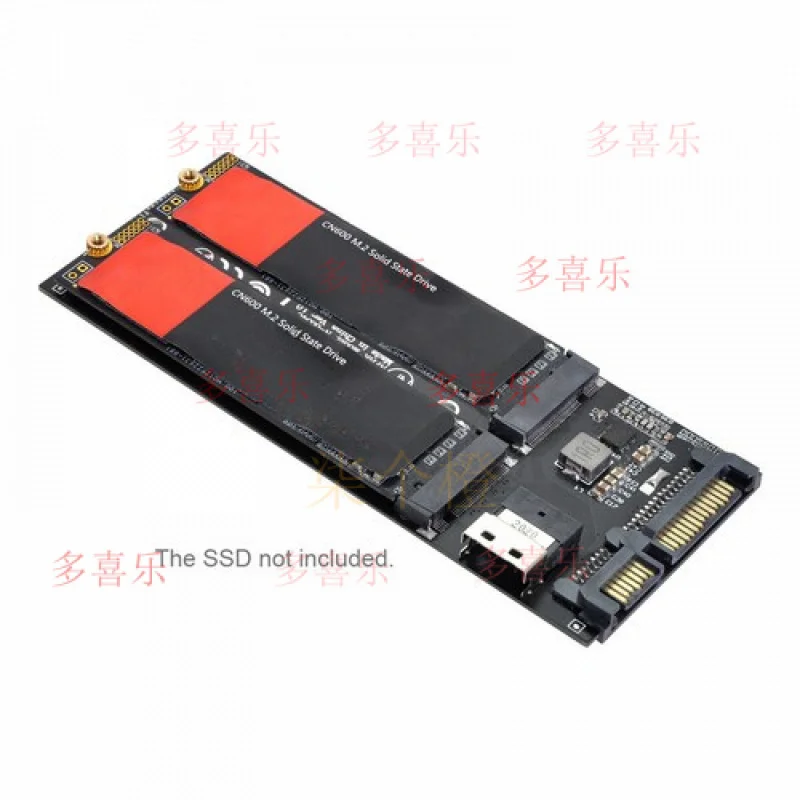 WW    SFF-8654 to U2 Kit NGFF M-Key to  for  Slimline SAS NVME PCIe SSD SATA Adapter