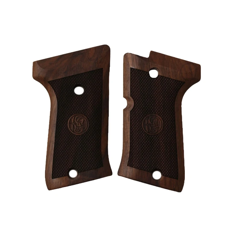 KSD Brand Beretta Compact Type M Compatible Walnut Grips Diamond