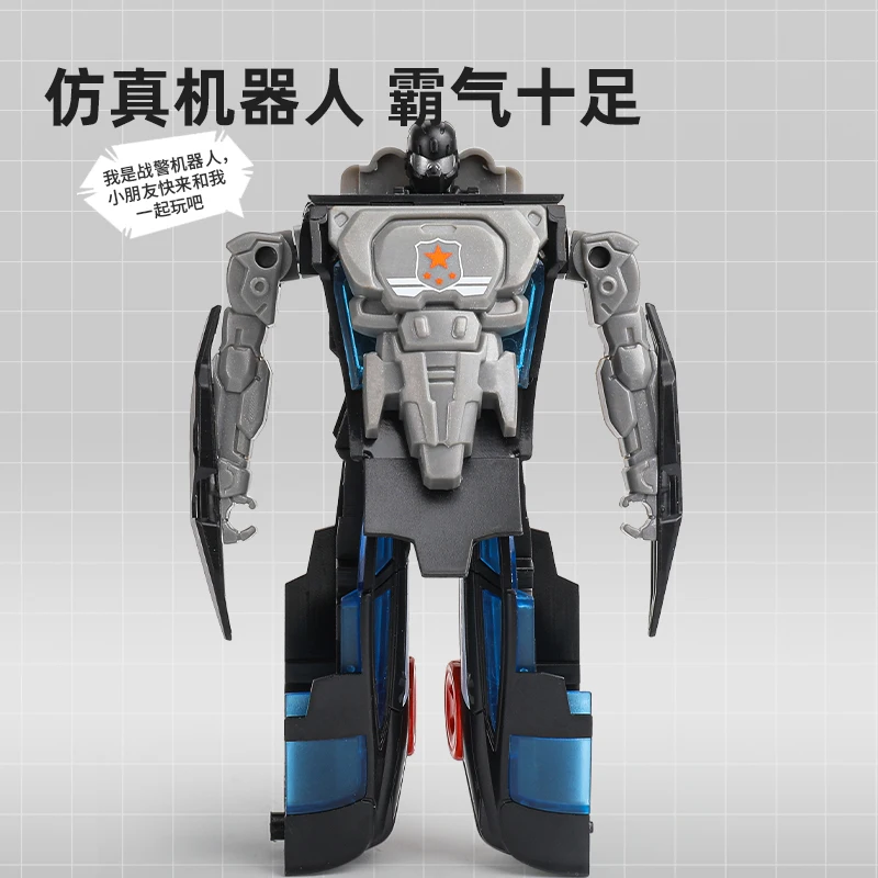 Kinderspeelgoed Desktop Ornament Automodellen Tanks Dinosaurus Transformaties Robots Speelgoed