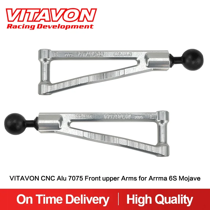 

VITAVON CNC Alu 7075 Mojave Front upper Arms for Arrma 6S Mojave