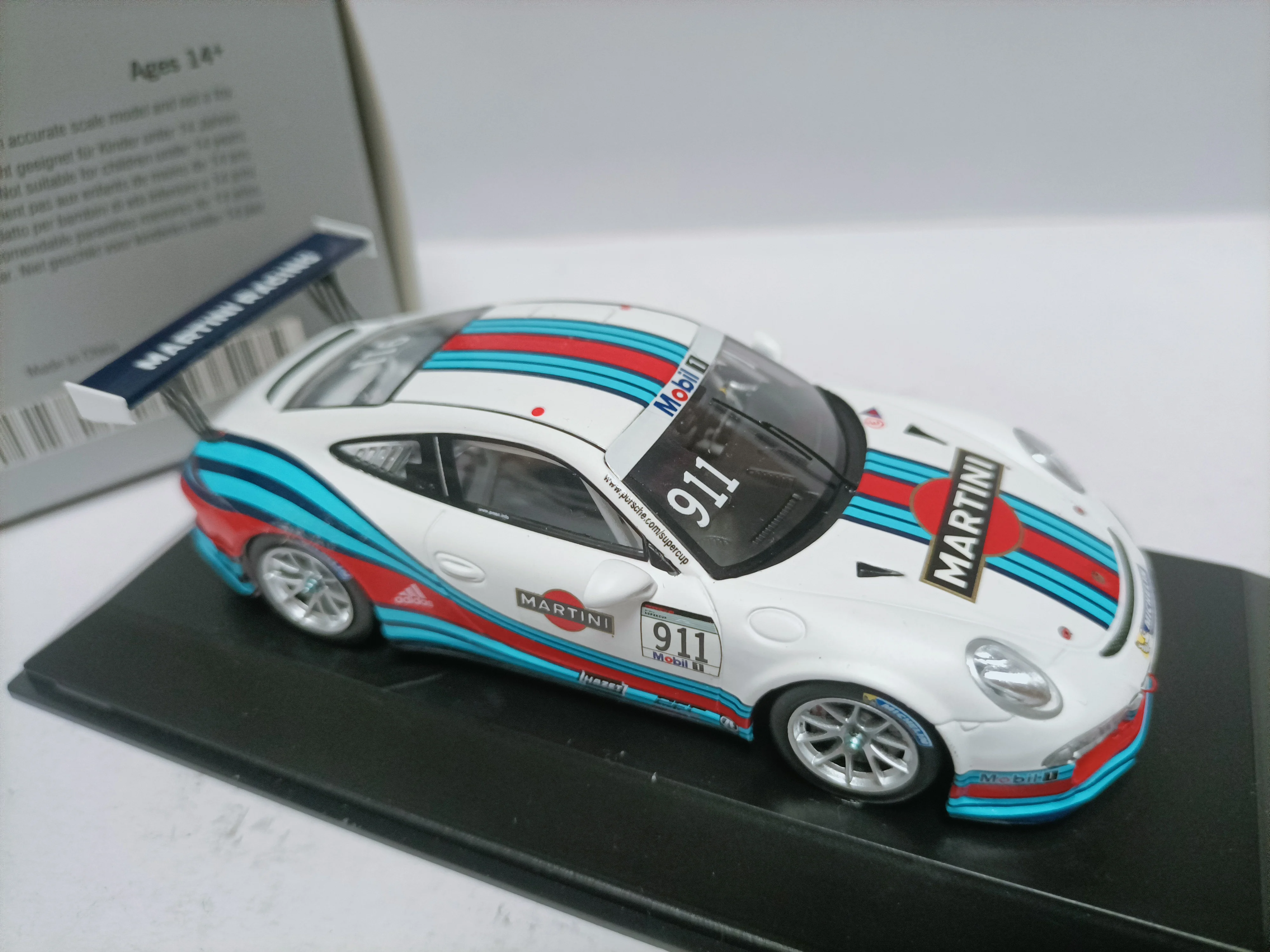 Spark 1 43 Origineel Porsche sportwagenmodel Porsche 911 GT3 Cup VIP MARTINI