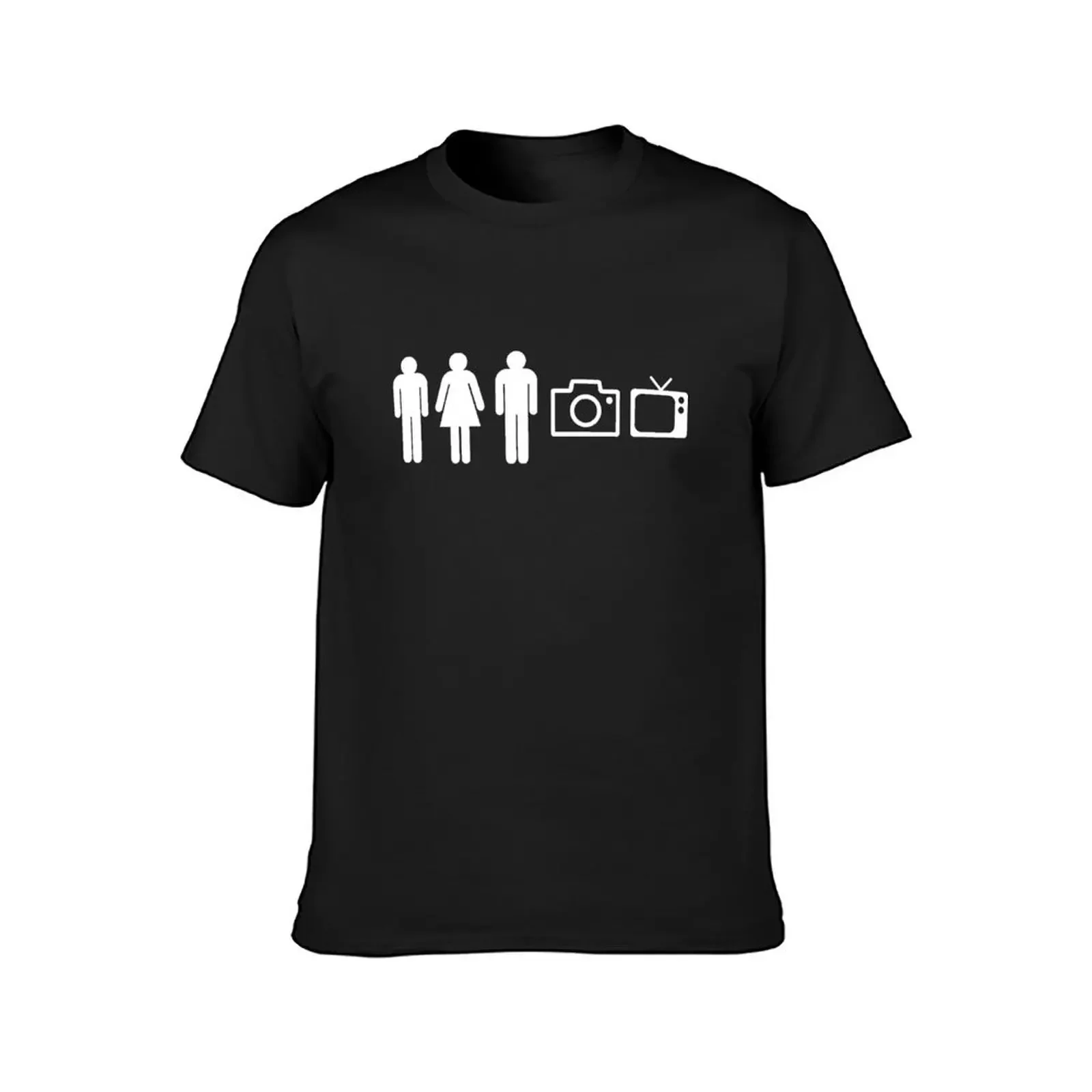 Person woman man camera Tv Funny gift 2020 T-Shirt animal prinfor boys custom shirt vintage graphic tee plus size men clothing