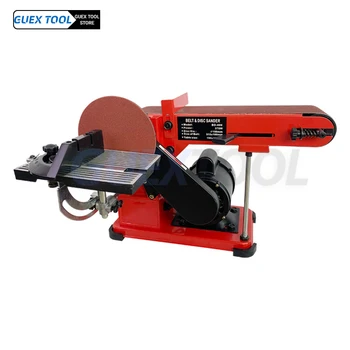 Multi-function abrasive sanding machine polishing bench handmade woodworking grinding polishing table disc belt sander