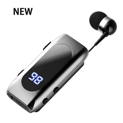 Manos libres Blues coche Bluetooth Lotus para teléfono oreja Blues con orejas de alambre en Lotus teléfono tiempo de conversación 20 horas tipo c auriculares BT5.2