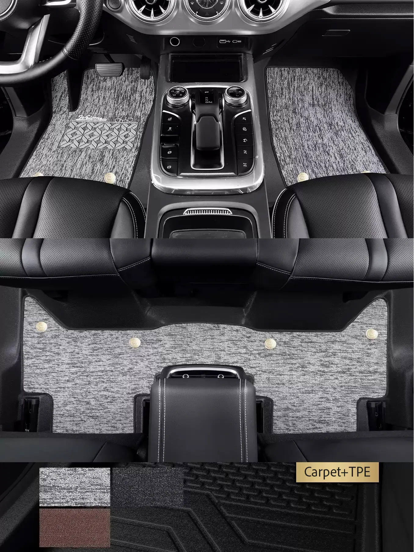 Left-Hand Drive Car Custom Fit Floor Mat For Tank 300 2021-2026 Wear-Resistant Floor Guard Protector Full Coverage Floor Liner