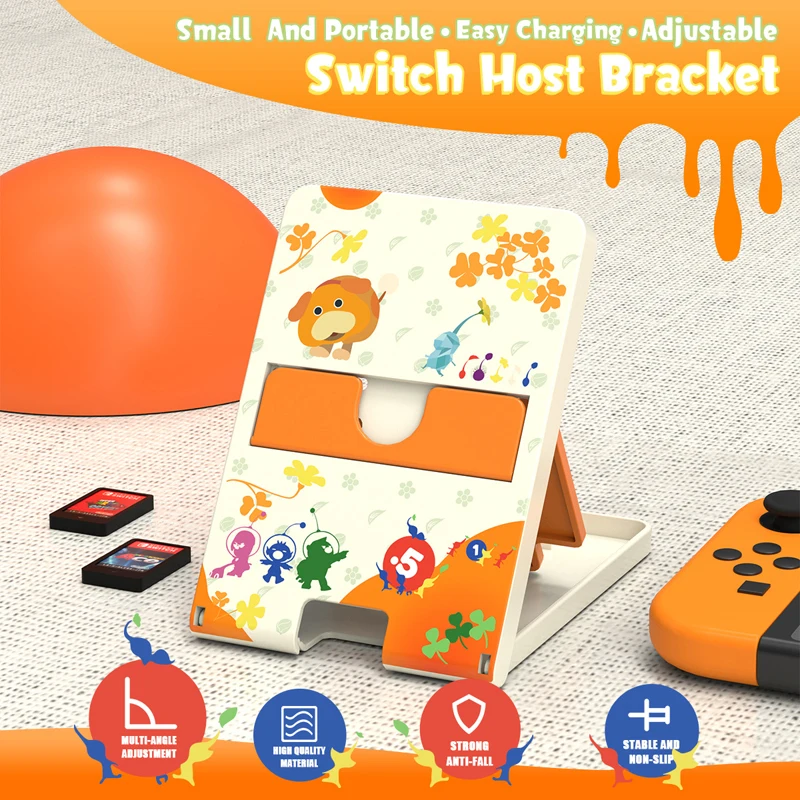 Adjustable PlayStand Bracket for NS Switch 2 Base Support Cradle Desktop Stand Holder for NS Switch OLED Game Accessories