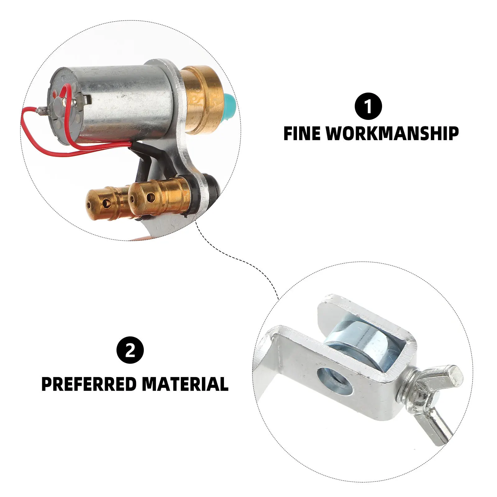 

Premium Material Tattoo Machine Professional Use Self Use Beautiful Appearance Special Surface Treatment Silver