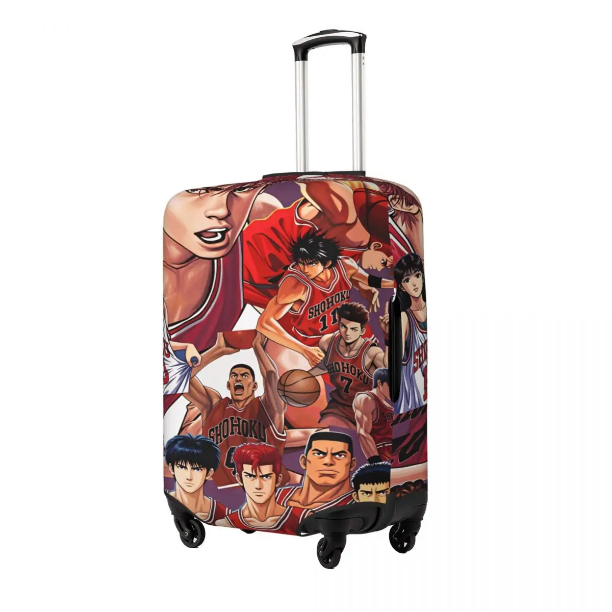 Slam Dunks Suitcase Cover Holiday Useful Luggage Case Travel Protector
