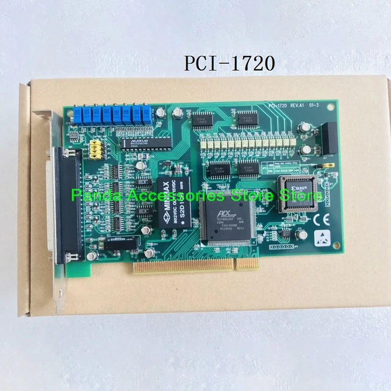 PCI-1720 A1 For Advantech 4-channel Isolated Analog Output Card High Quality Fully Tested Fast Ship